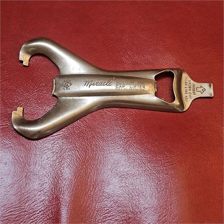 Vintage EKCO A&J Miracle Vacuum Jar Cap Lifter and Bottle Opener