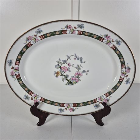 Noritake Rosewood Pattern Serving Platter