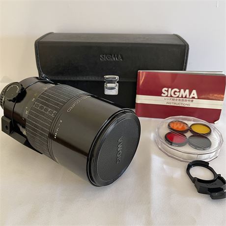 Sigma Mirror Telephoto 1000mm f/13.5 Lens in Case