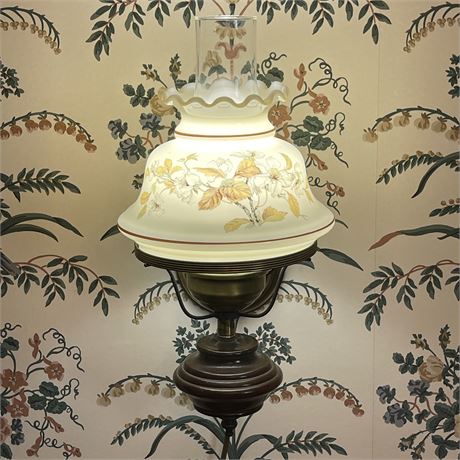Vintage Hurricane Wall Sconce Lamp