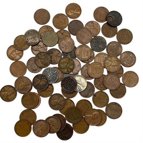 69 Wheat Pennies