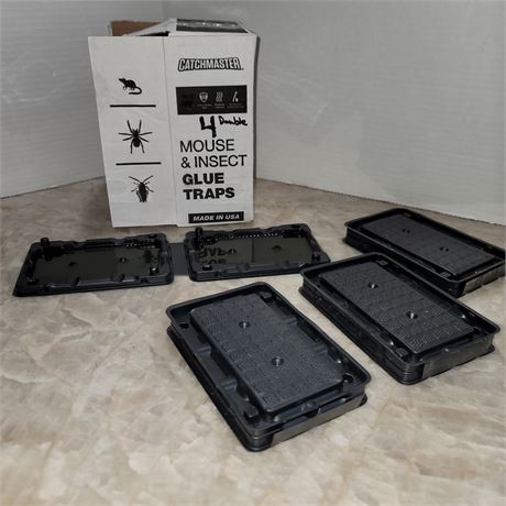Rodent inset sticky traps