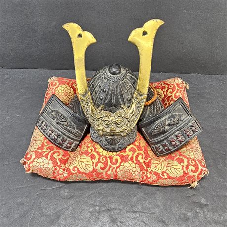 Vintage Samurai Kabuto Helmet