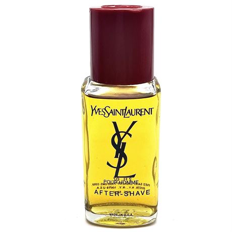Vintage Yves Saint Laurent Men's 2 Oz Pour Homme Aftershave