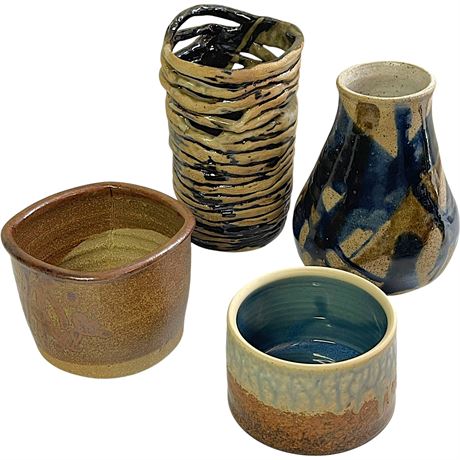Hand-Crafted Pottery Pieces