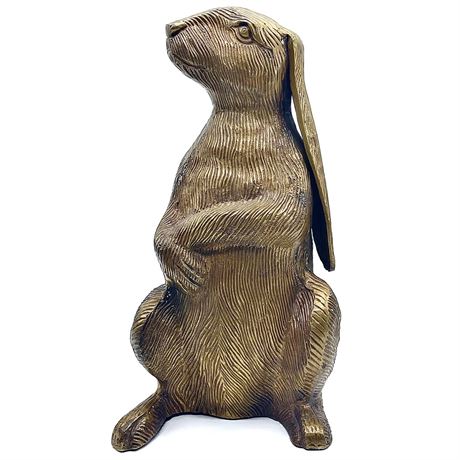 Sedlak Interiors Brass Rabbit Statue