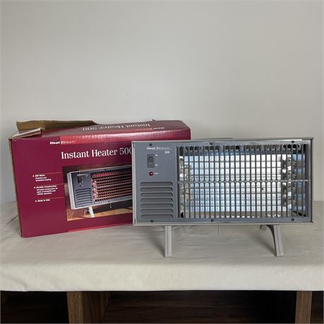 Vintage Heat Stream 500 Instant Heater w/ Original Box