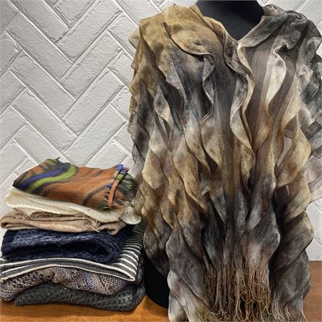 (8) Fashion & Knitted Scarves