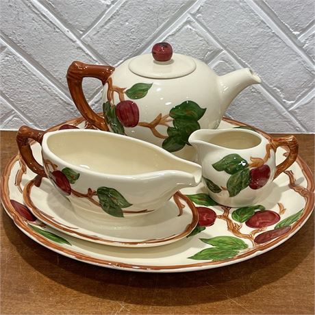Franciscan Apple Pattern Serveware