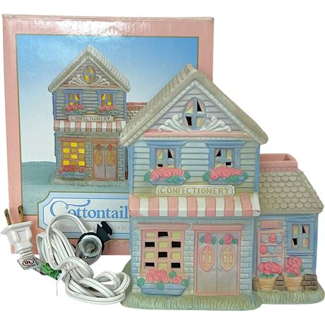 Cottontail Lane Confectionery Easter Lighted House