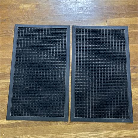 Black Indoor / Outdoor Mats