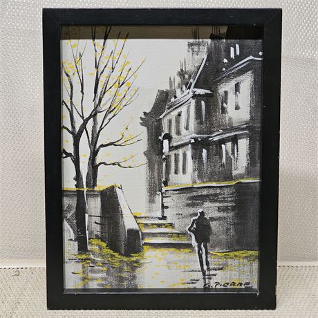 G. Picare Signed and Framed Artwork