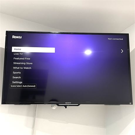 NO LONGER AVAILABLE Sony LED Television w/ Roku Stick (No Remote)