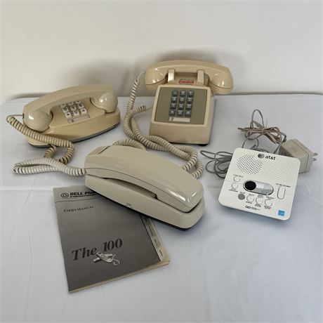 Vintage AT&T Phones and AT&T Answering Machine