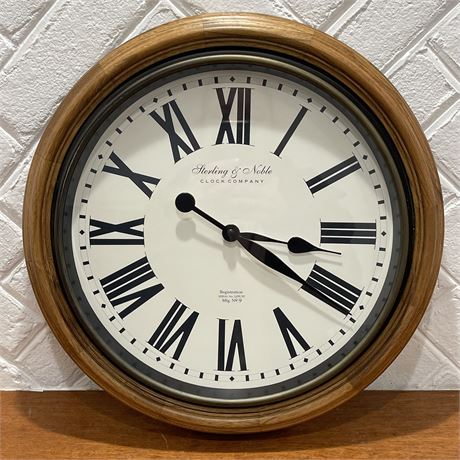 Sterling & Noble Wall Clock