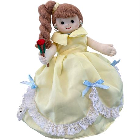 Alma's Designs Topsy Turvy Beauty & The Beast 3-in-1 Flip Plush Doll