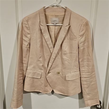 Ann Taylor-Loft, Peach Colored Blazer
