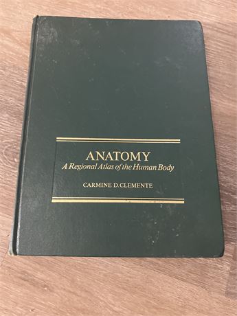 Anatomy: A Regional Atlas of the Human Body, by Carmine D. Clemente.