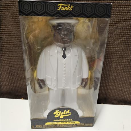 FUNKO Pop~ Large Sized 12" Tall Notorious B.I.G Figurine -NIB