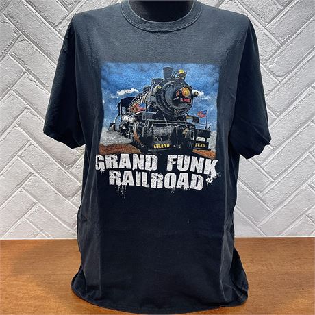 Grand Funk Railroad 2017 Tour Graphic T-Shirt Size XL