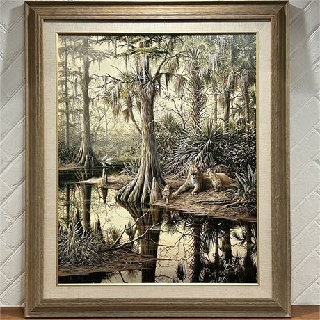Signed Ben W. Essenburg "Recess" Numbered 8/250 Framed Art Print