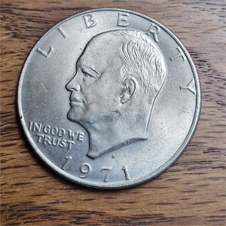 1971-D Eisenhower Dollar