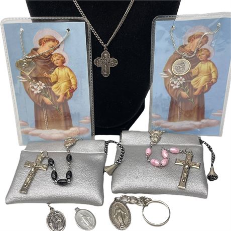 Religious Jewelry and Rosaries