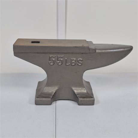 55 lb Solid Steel Anvil