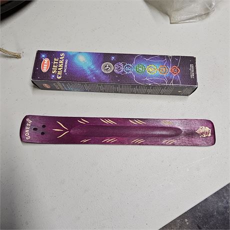 Seven chakra incense