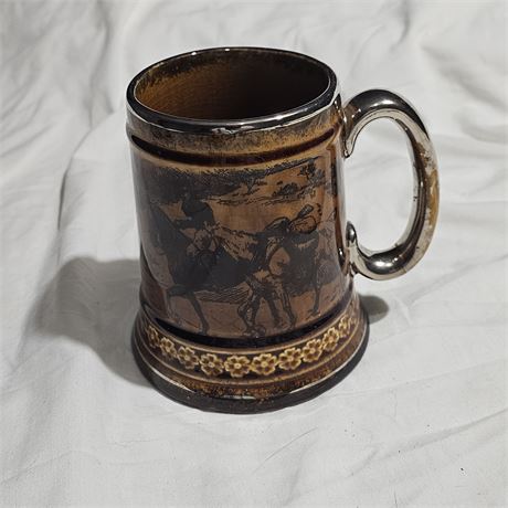 Ridgway Pottery mug from their "Coaching Days and Coaching Ways" series.