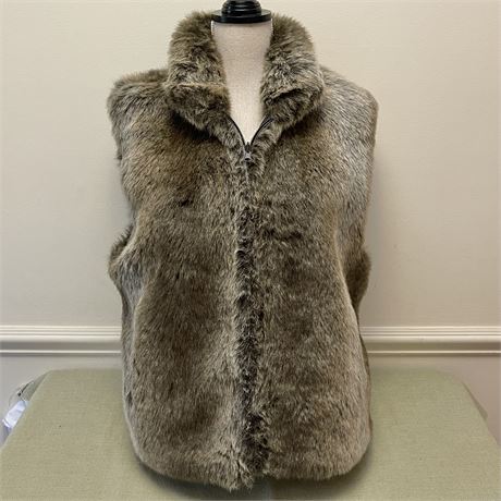 Reversible Faux Fur Vest