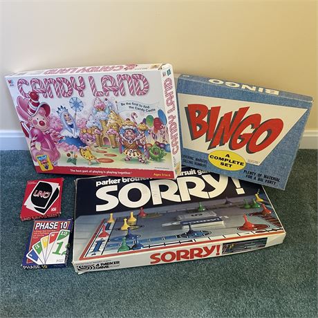 Vintage Board and Card Games