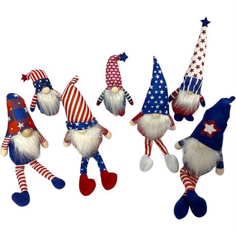 Stuffed American / 4th of July Gnomes