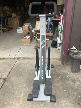 Get Fit Low Impact Climber" exercise machine,