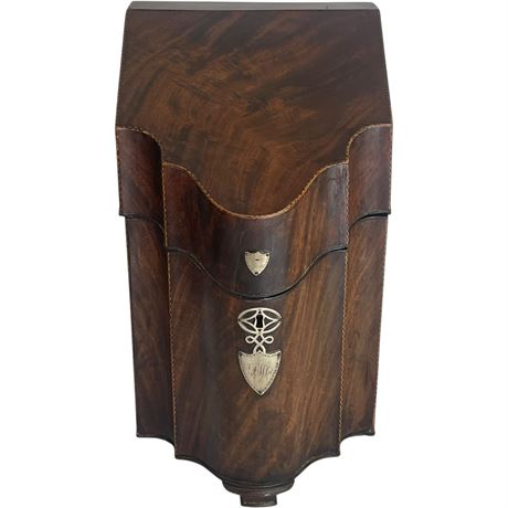 Antique Georgian Mahogany Knife Box