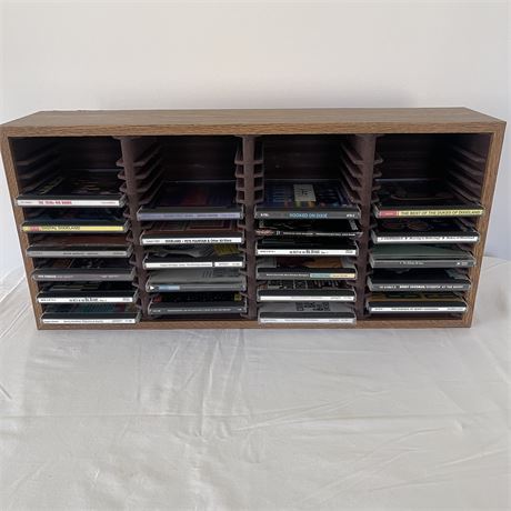 Organizing CD Rack w/ Misc. CDs