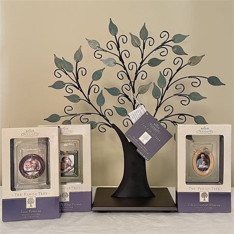 Hallmark Keepsake The Family Tree Photo Frame Ornaments & Ornament Display Tree