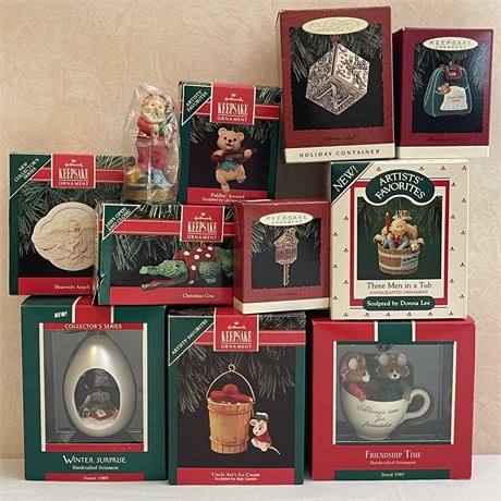 Collection of Hallmark Ornaments