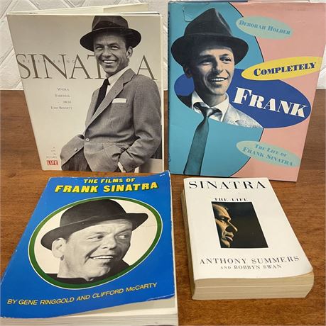 (4) Frank Sinatra Books