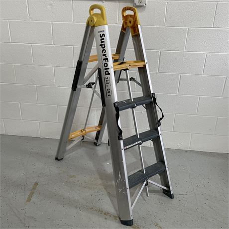 Costco Super Fold 3-Step Ladder with Bi-Directional Fold