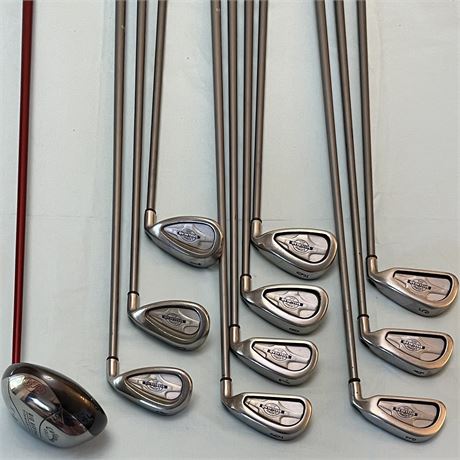 Callaway Golf Clubs Right-Handed Set w/ Driver, Irons & Wedges
