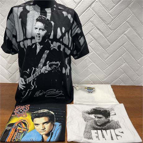 Elvis Presley Size L, XL & 2XL Graphic T-Shirts