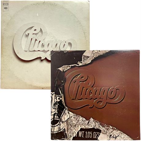 Chicago Self-Titled Vinyl Records