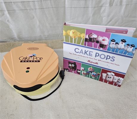 Cake Pop Maker & Cakepop Cookbook