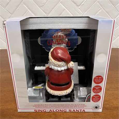 NIB Sing-Along 24 Song Santa on Piano