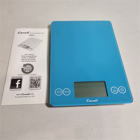 Glass Top Food Scale