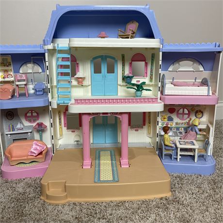 Fisher Price Doll House with Contents