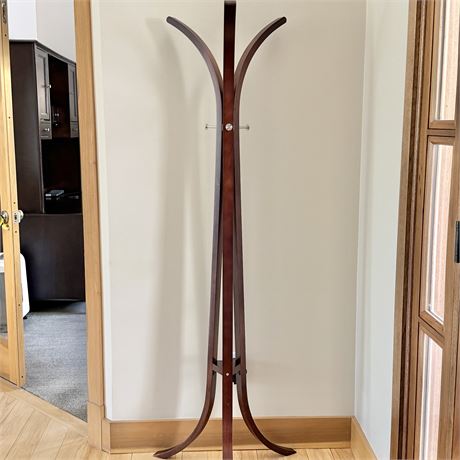 Adesso Contour Bentwood Coatrack