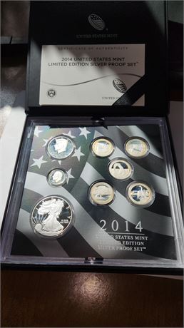 2014 US Mint Limited Edition Silver Proof Set