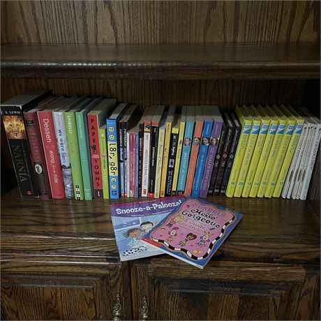 Teen and Young Adult Reads with Partial Series including Nancy Drew Books